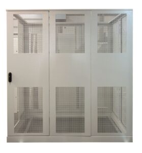 Mesh partitions and openwork floors